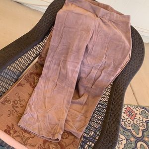 Style&Co sport women’s pants and floral jacket in dark brown with light brown